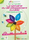 Programme de la semaine du développement durable