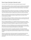 Search Engine Optimisation Specialist London (40)