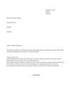 respuesta a la solicitud de hipoteca