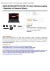 ASUS G74SX-DH72 Full HD 17.3-Inch Gaming Laptop - Replublic Of Gamers
