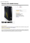 Alienware AX51-0066BK Desktop