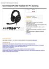 Sennheiser PC 360 Headset For Pro Gaming
