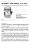 Chopard Men's 16 8961 Mille Miglia Tycoon Watch