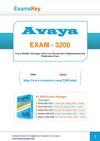 Free AVAYA 3200 PDF 