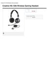 Creative HS-1200 Wireless Gaming Headset