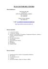 PLAN LECTOR
