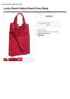 Lucky Brand Abbey Road Cross Body