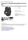Cyborg R.A.T. 9 Wireless Gaming Mouse For PC And Mac