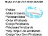 Make your own silicone wristbands