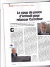 Le coup de pouce d'Arnault pour relancer Carrefour