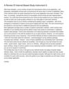 A Review Of Internet Based Study Instrument S