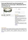 Samsungâ® Mitsubishiâ® Type Rechargeable 3D Glasses-(Ten) For Samsungâ® Or Mitsubishiâ® 3DTV's And 3D