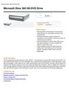 Microsoft Xbox 360 HD-DVD Drive