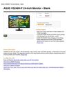 ASUS VS248H-P 24-Inch Monitor - Blank