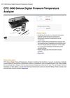 OTC 3490 Deluxe Digital Pressure Temperature Analyzer