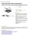 Anolon Ultra Clad 10-Piece Cookware Set