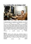 La recherche en temps réel 
