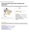 Kitchenaid KPCA Pasta Cutter Companion Set Attachment