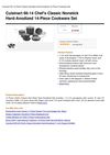 Cuisinart 66-14 Chef's Classic Nonstick Hard-Anodized 14-Piece Cookware Set