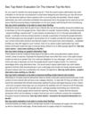 Seo Top-Notch Evaluation On The Internet Top No-No's