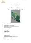Bilhete de identidade de um animal_manatim