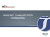 WINDOWS COMMUNICATION FOUNDATION