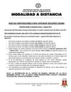 Aviso Segundo Idioma