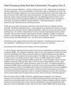 Data Processing Rules And Also Enforcement Throughout Chin A