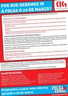 Por que debemos ir á folga o 29 de marzo?
