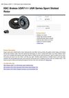 EBC Brakes USR7111 USR Series Sport Slotted Rotor
