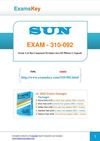 Free SUN 310-092 PDF 