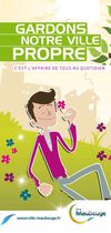 Gardons notre ville propre