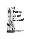 VOCES DE MI CIUDAD. Carlos Ochoa Martínez. Tuluá, 2011