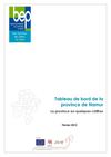 Tableau de bord socio-économique Namur