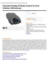 Tekonsha Prodigy P2 Brake Control For Ford Vehicles
