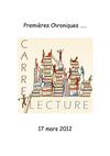 Premières chroniques