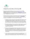 10 Simple Ways to Save Money on Your Energy Bills