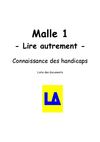 Lire autrement - Malle 1 - Docuements