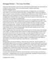 Mortgage Brokers – The Crazy And Bolts