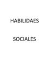 HABILIDADES SOCIALES (Actuamos en Valores)