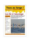 " Tous au large ! " journal des 6° du collège Vallon de Toulouse - Marseille 