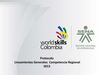 WSC Lineamientos competencia regional 2012