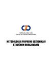 Metodologija pripeme udzbenika u strucnom obrazovanju