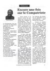 Encore une fois sur Le Compatriote