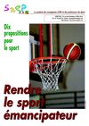 Dix propositions du SNEP pour le sport - Rendre le sport émancipateur