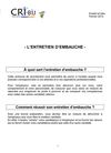 L'entretien d'embauche