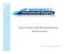 Tips to Ensure a Safe Moving Experience