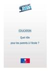 Quel rôle pour les parents à l’école ?