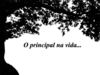 O principal da vida