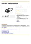 Boseâ®AE2 Audio Headphones
